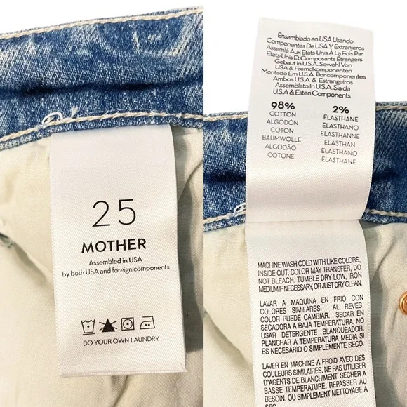 Mother Superior The Super Stunner Ankle Distressed Skinny Jeans Say Amen Again